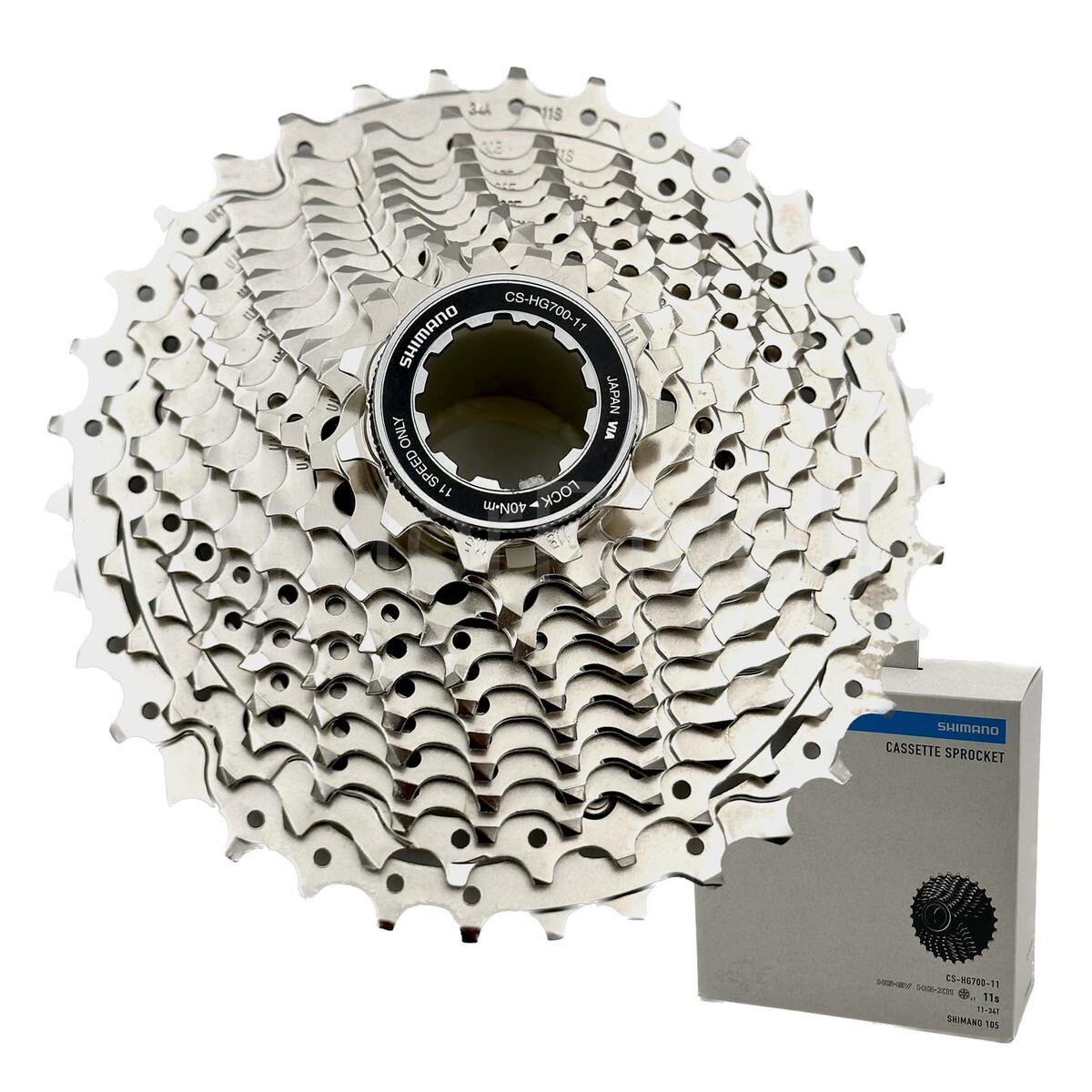 Shimano 105 CS-HG700-11 11-34T Cassette + Ultegra CN-HG701 Chain 116L