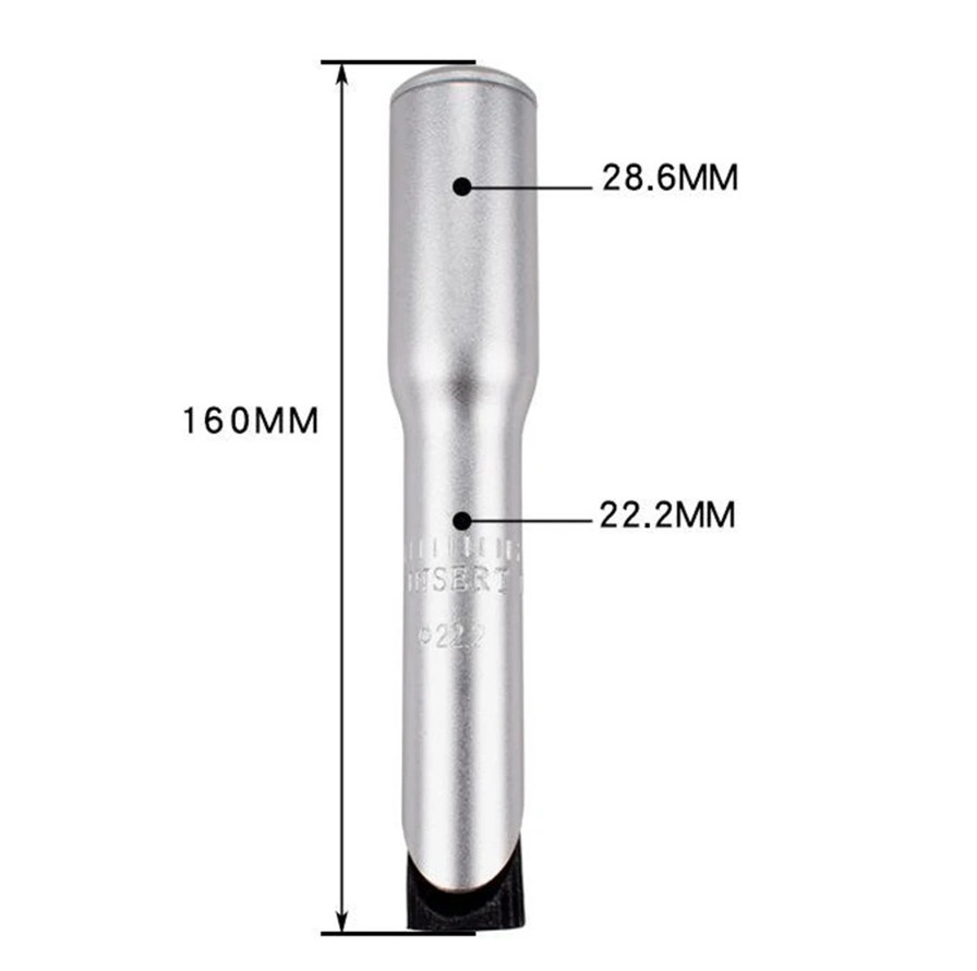 1pc Aluminum Alloy Bike Stem Riser Adapter 22.2/25.4mm to 28.6mm Extender – NEW
