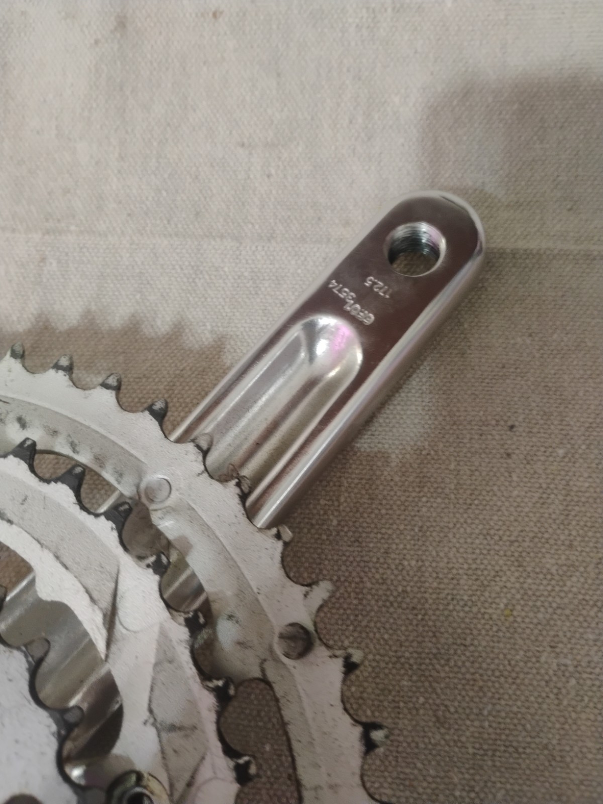 FSA Vero RPM Crankset 52/42/30T 172.5MM Arm Length Nice Condition