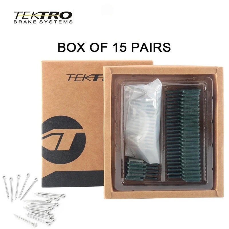2 pairs original Tektro brake pads organic E10.11 for Orion Auriga Pro Auriga