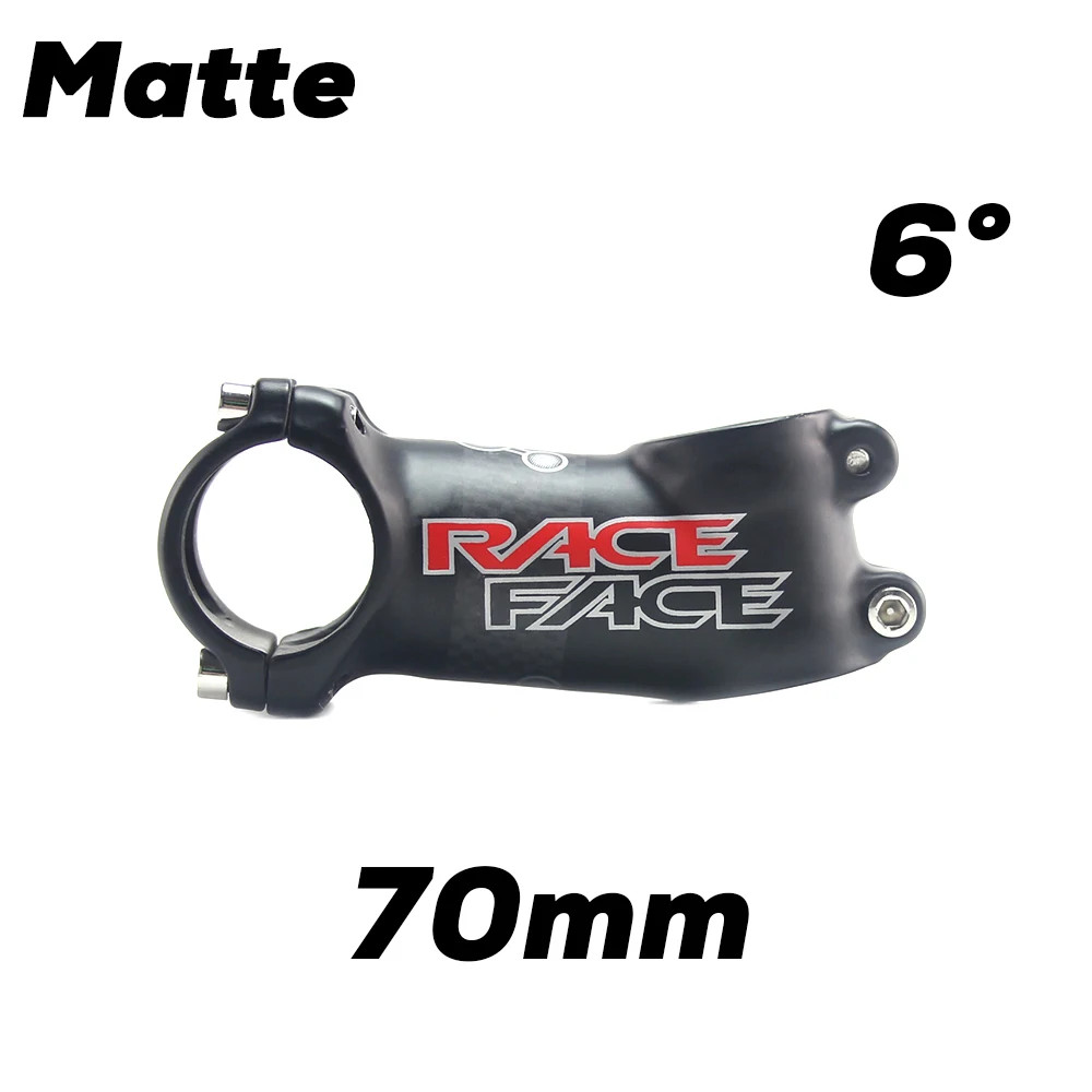 RACE FACE Next White Road MTB Bicycle Stem angle 6 Degree 17 Degree BikeStem