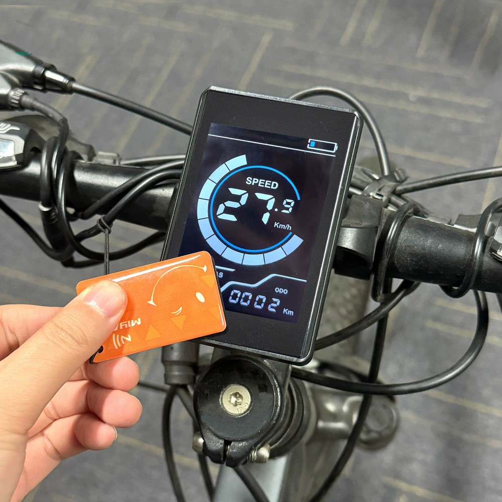 24V 36V 48V E-Bike Meter Electric Bicycle LCD Display Control Panel with WP Plug