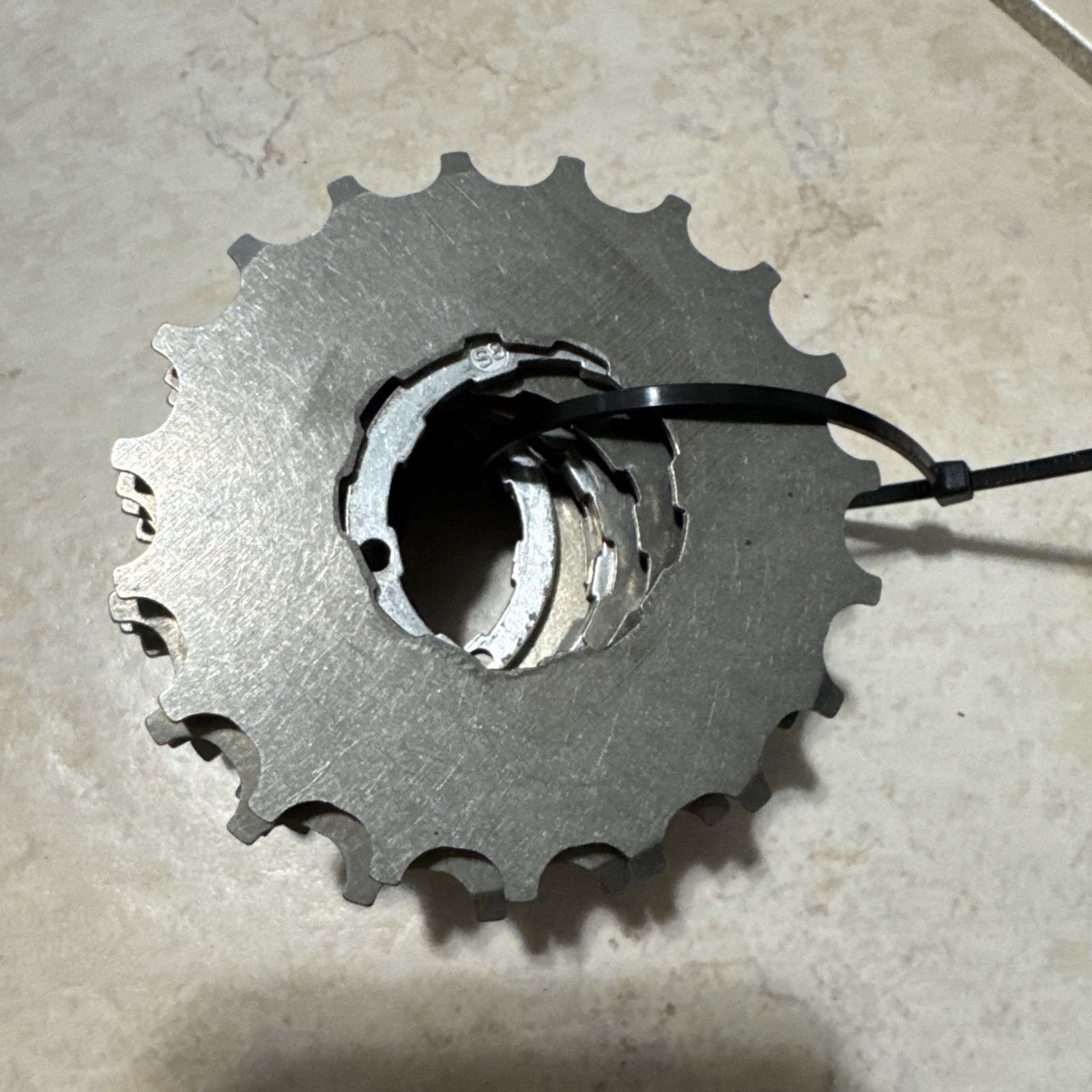 Vintage 8 speed Action-Tec Shimano Compatible Titanium Cassette 12-19 T