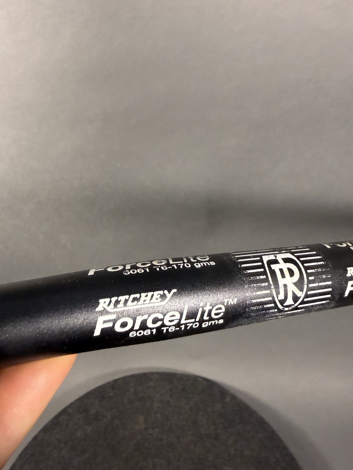 Vintage Ritchey Force Lite 6061 Alloy 25.4mm Mountain Bike Handlebar. Black.