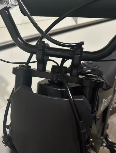 ODI Black Number Plate With Zip Ties For Downhill MTB’s EBikes Surrons