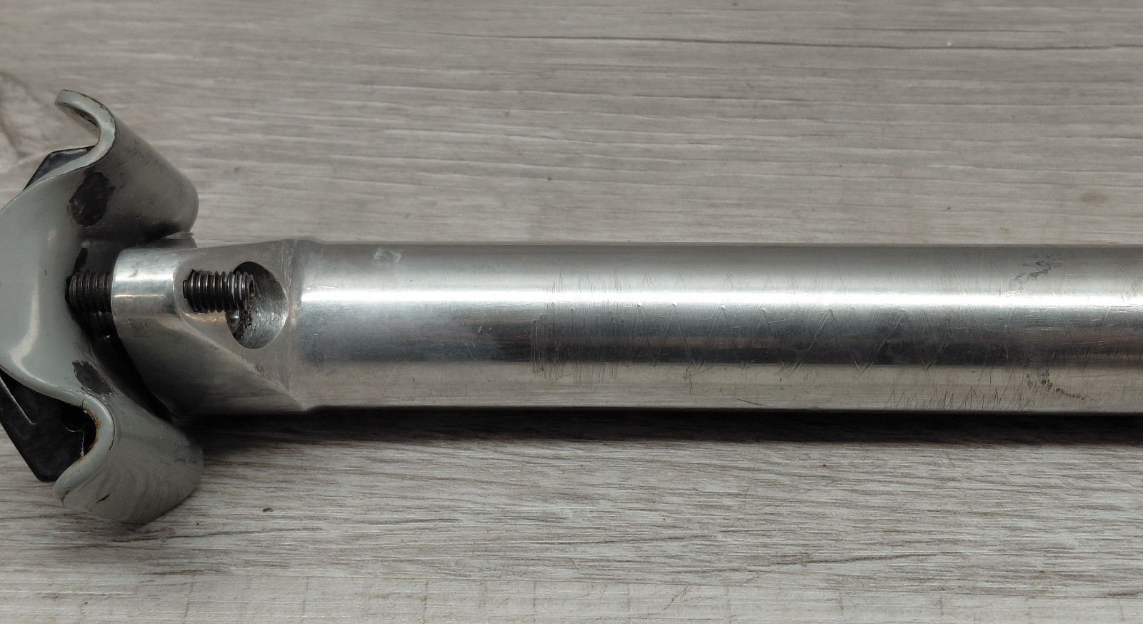 Vintage American Classic Equipment Aluminum Seatpost 26.8mm 300 mm Silver/Black