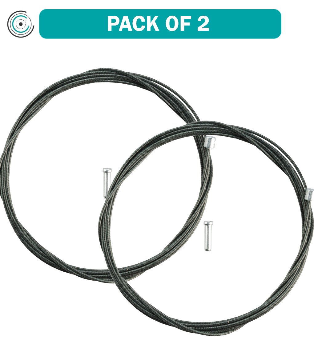 Pack of 2 Shimano Optislick Derailleur Cable 1.2 x 2000mm