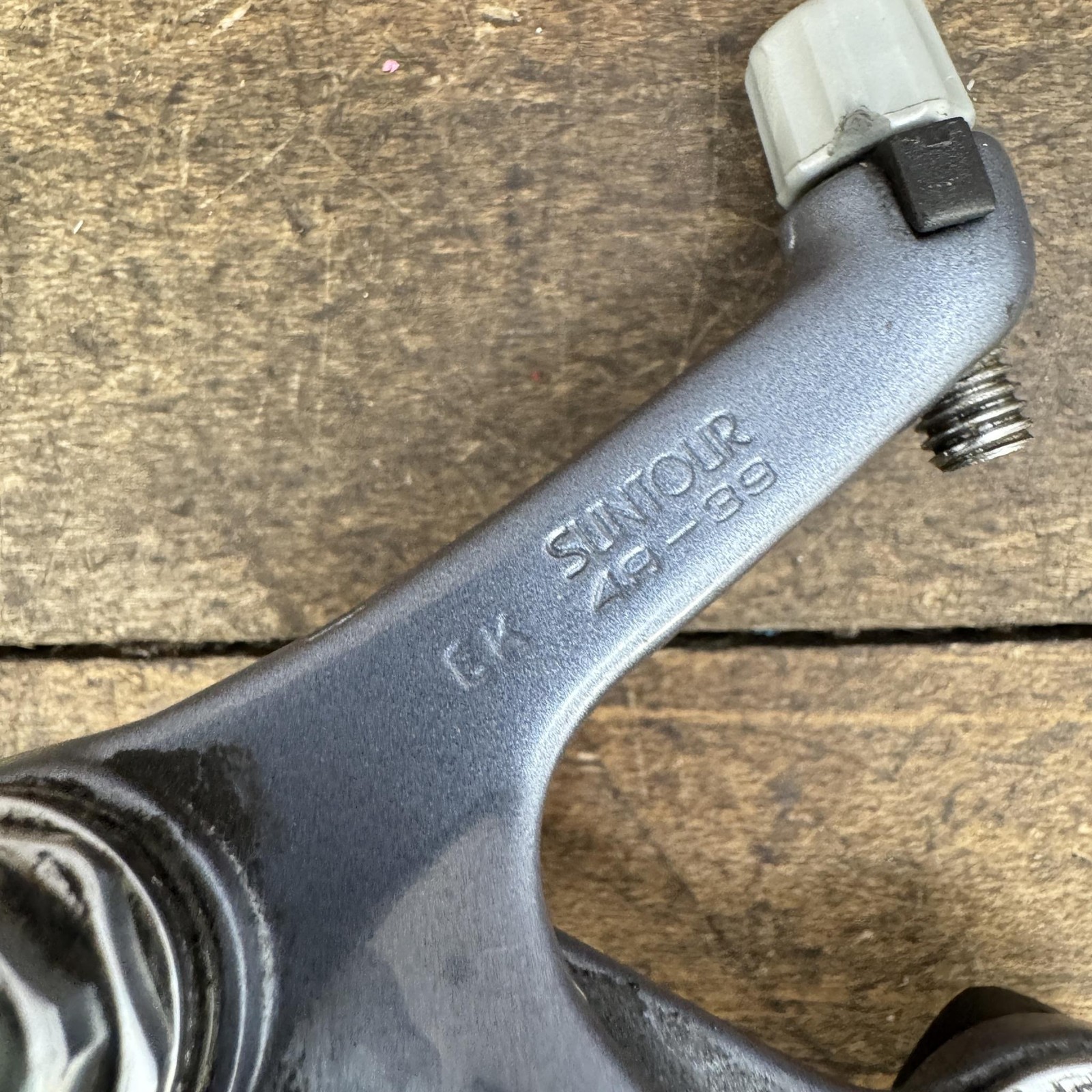 Vintage Suntour GPX Hidden Spring Brake Caliper Set 49-59mm Gray Front Rear Road