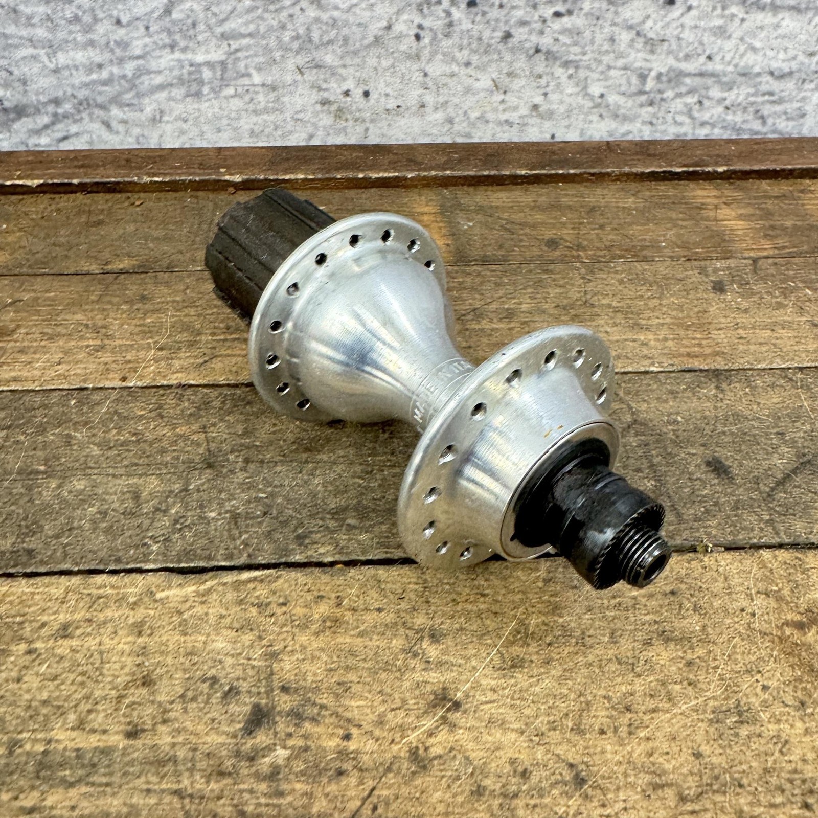 Vintage Campagnolo Rear Hub 32H 130 Mm QR Campy Freehub Silver Italy