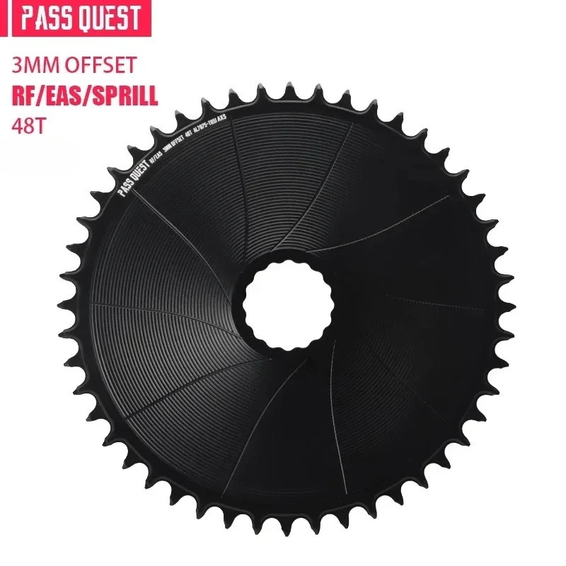 3mm Offset Direct Mounted Bicycle Chainring for Wide Narrow Teeth Chainwheel