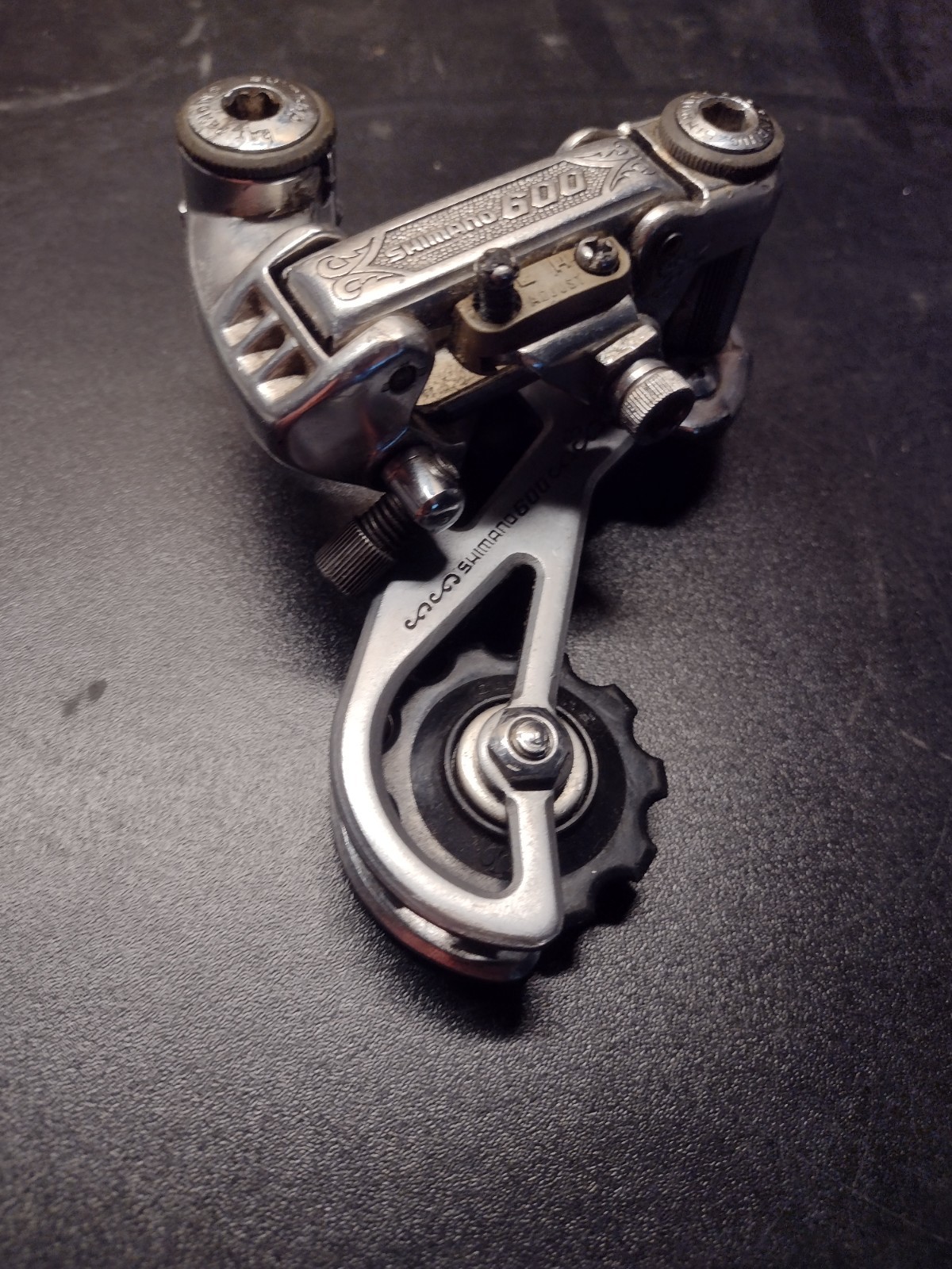shimano 600 arabesque Long Cage Rear Derailleur