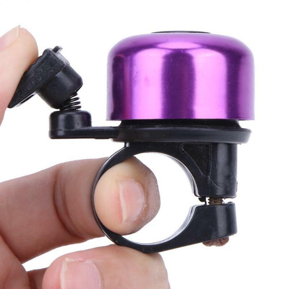 ALUMINUM BIKE BELL handlebar ringer warning alarm bicycle safety metal mountain