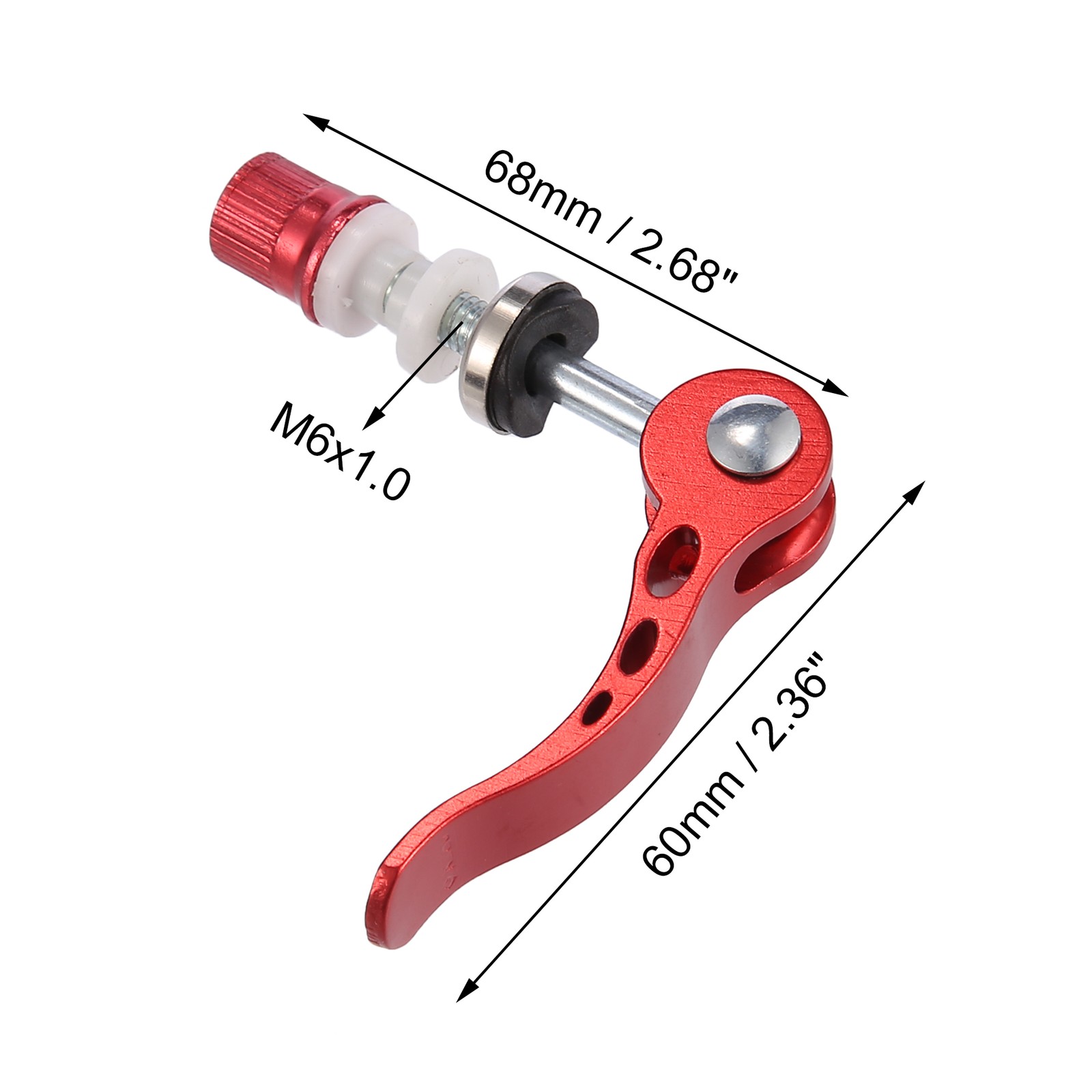 Universal Piece of 2 Bicycle Seat Post Quick Release Pin Seatpost Skewer Bolt