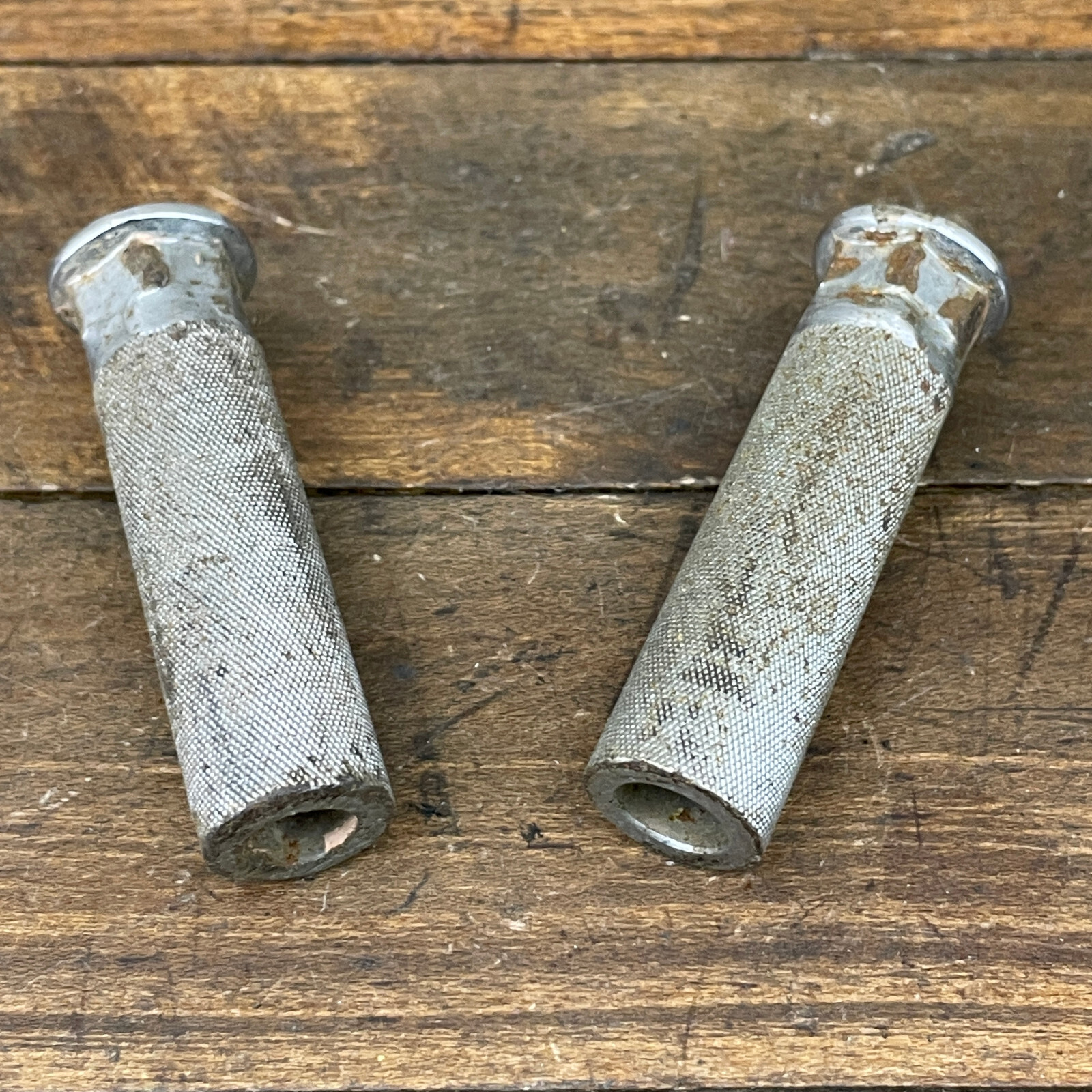 Old School BMX Axle Extenders Freestyle OG 80s 90s Shorty Patina Threaded