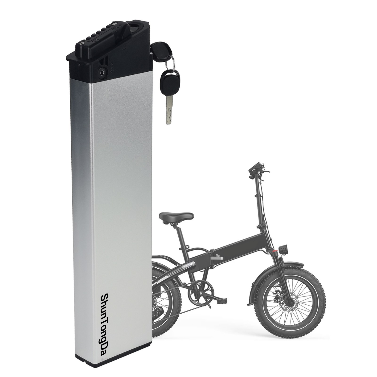48V folding ebike battery 48V 14ah for SAMEBIKE 20lvxd30 Electric bicycle