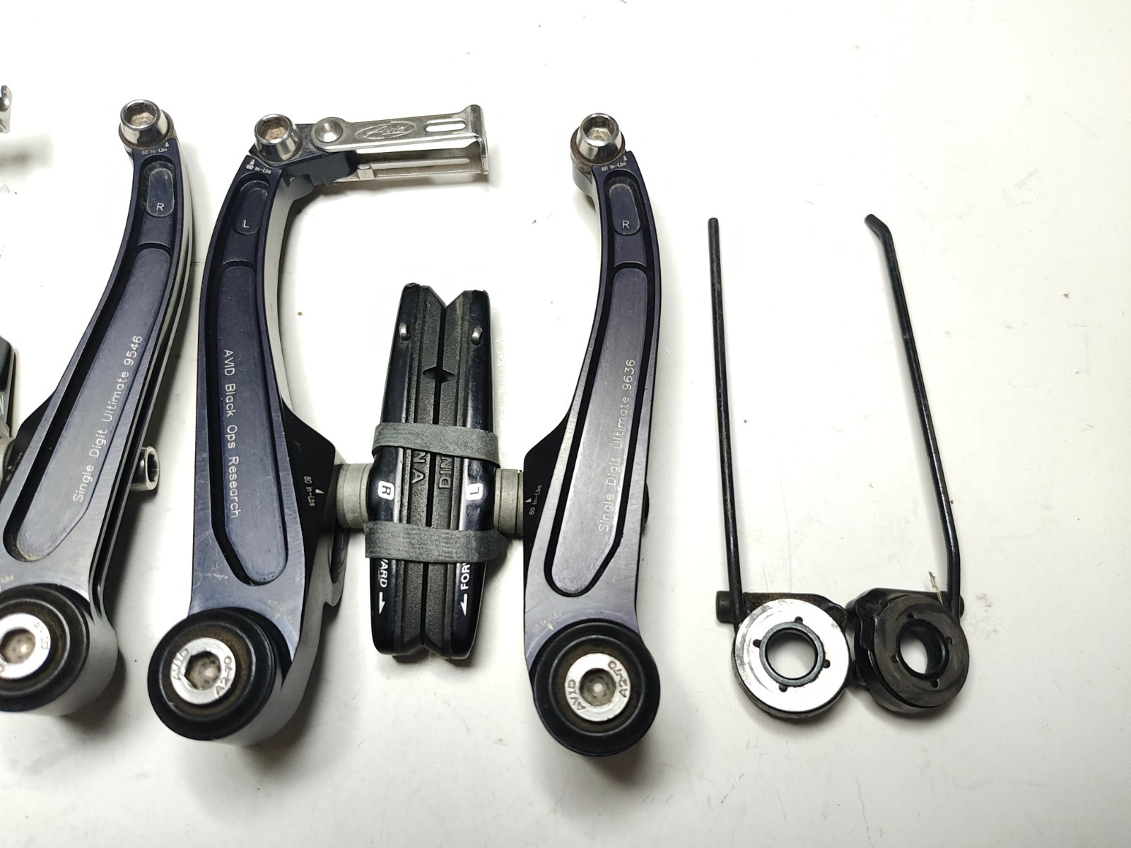 Vintage Avid SD Ultimate Black Ops Research V-brakes (F & R) – Exc Used Cond.