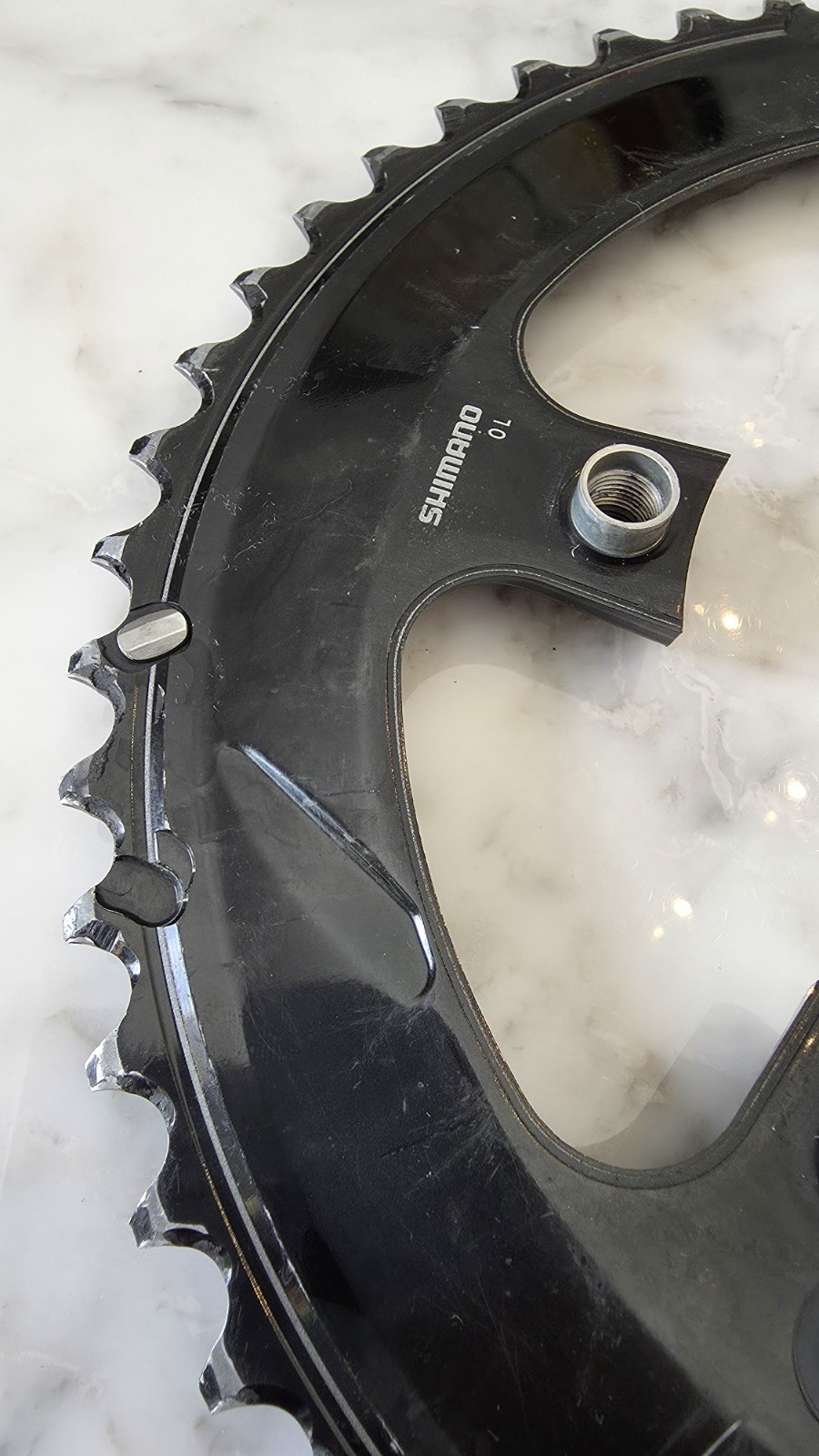Shimano Dura-Ace FC-R9100 52t HG-EV 11 Speed Chainring Black
