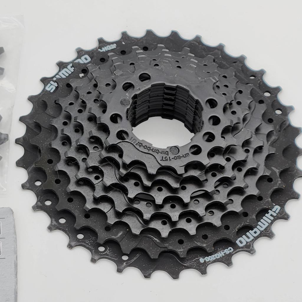 Shimano Tourney CS-HG200 9-Speed 11-34T Black Bicycle Cassette OPEN PACKAGE