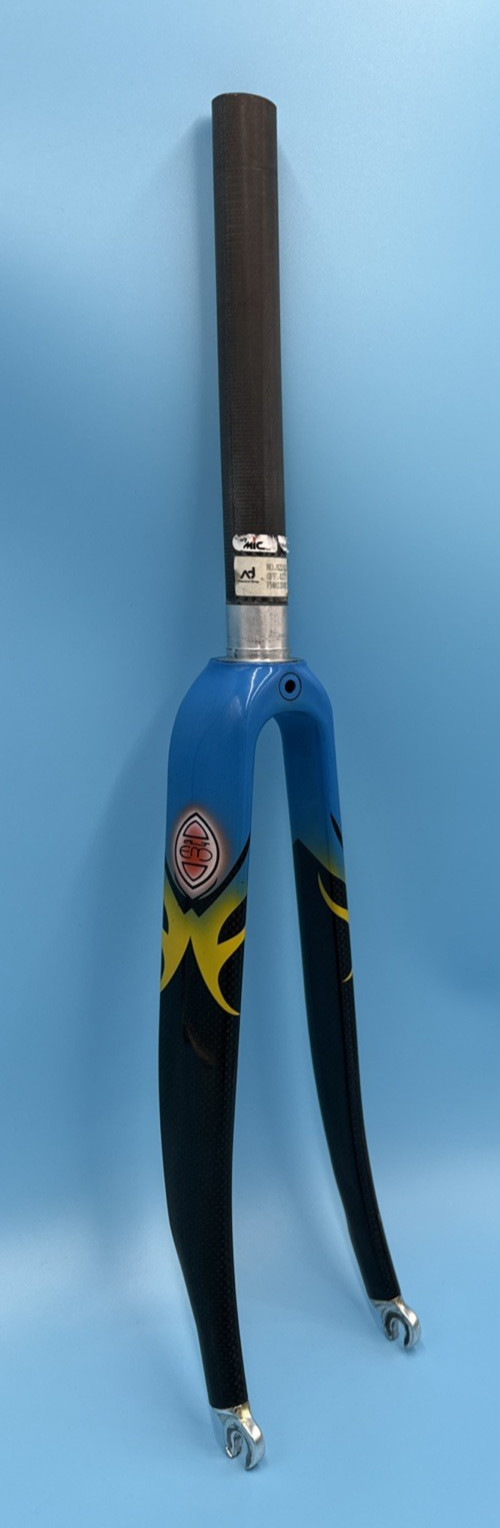 RARE Eddy Mercx Team SC 700c Carbon Fiber 1-1/8″ Fork 248mm Steerer 43mm Rake