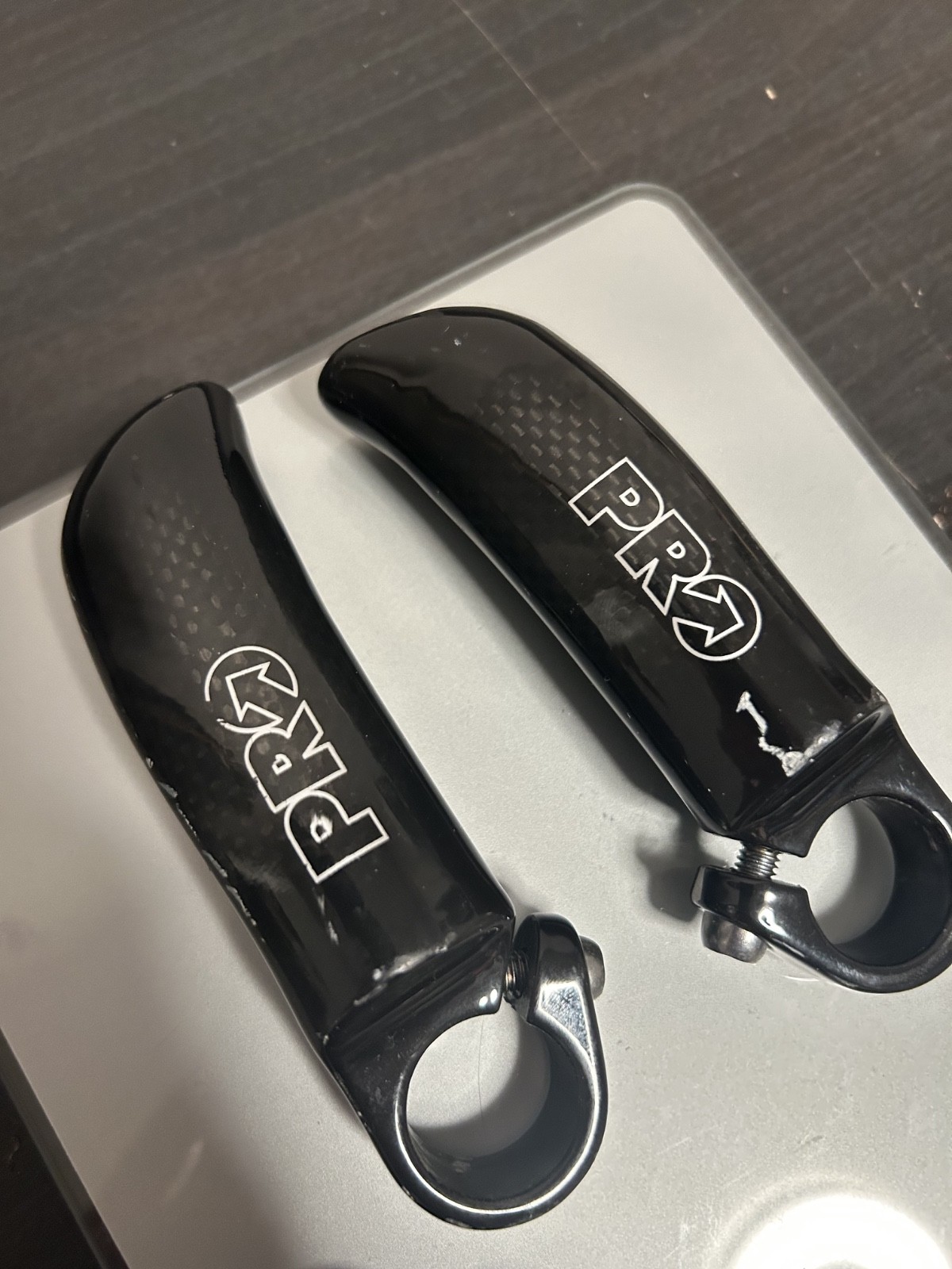 Shimano PRO Carbon AL Bar Ends Black