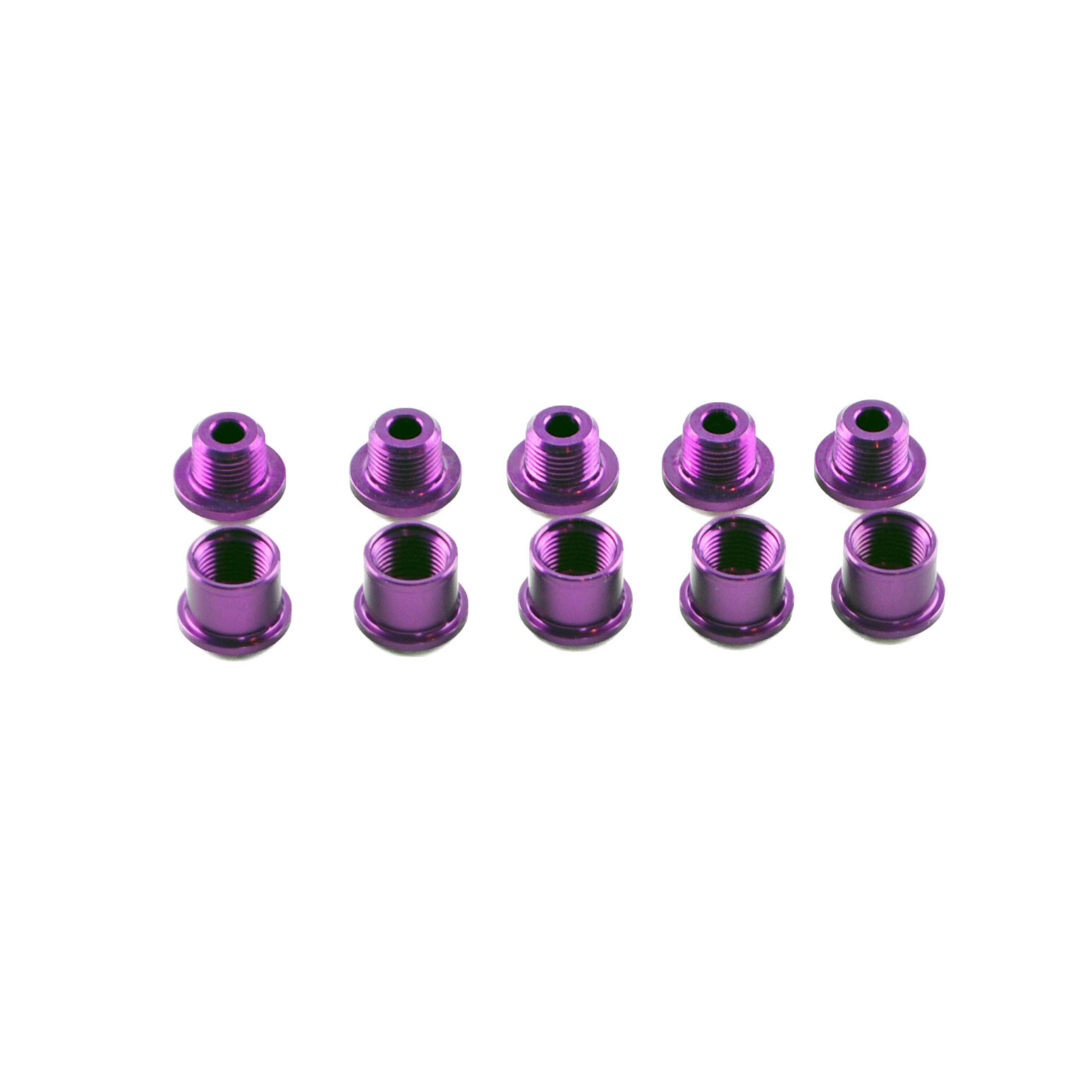 OMNI Racer WORLDS LIGHTEST Chainring Bolts Fits Dura Ace Ultegra Sram BMX PURPLE