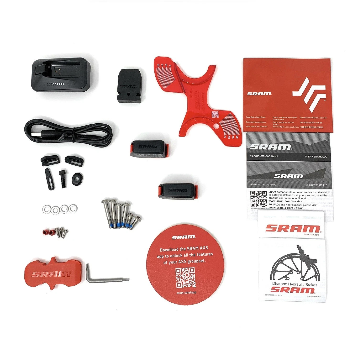 New SRAM Force D1 AXS 2X Electronic HRD FM Road Groupset 12-Speed – Still Sealed