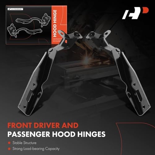 Driver and Passenger Hood Hinges Compatible with Acura TLX 2015-2020 Sedan,