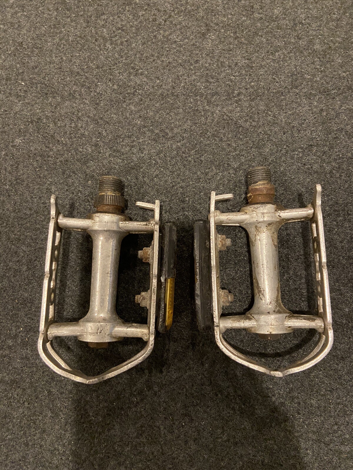 Vintage MKS Sylvan SY-1 Pedals Fixie Touring Road Commuting Made in Japan 9/16