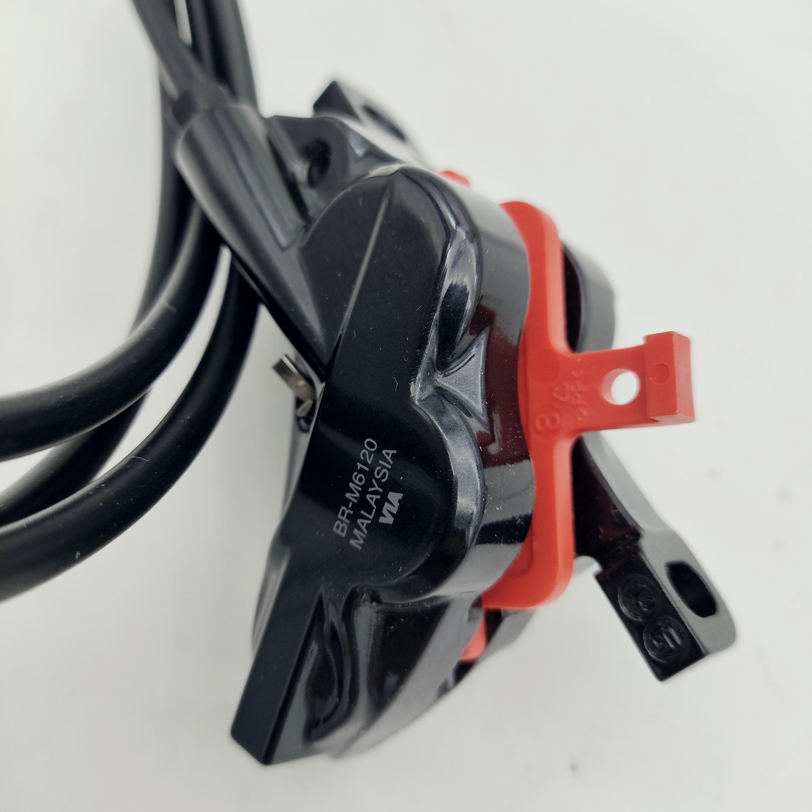 Shimano Deore BL-BR-M6100 Lever / BR-M6120 4-PISTON Disc Brake Caliper Rear Set