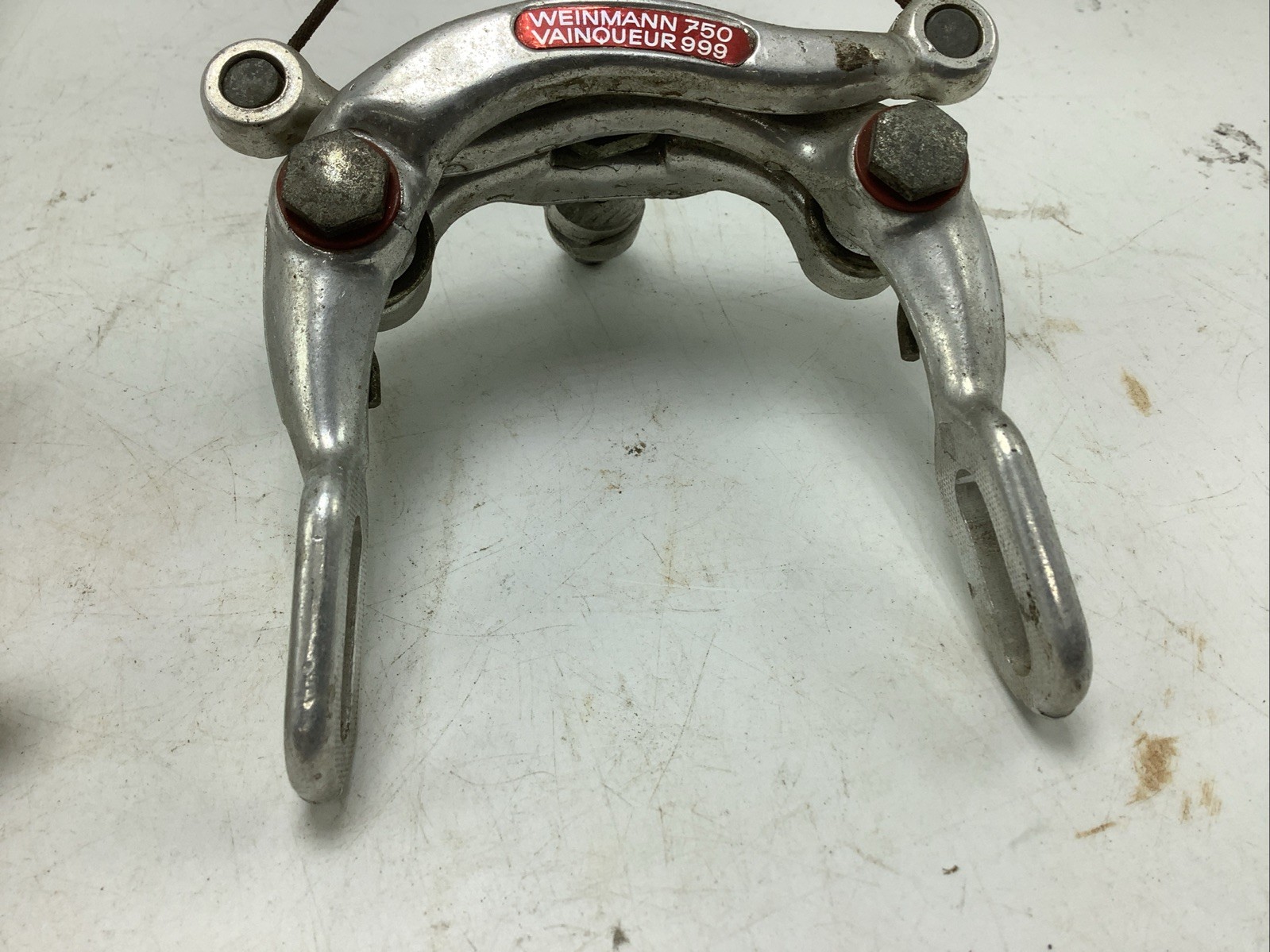 Vintage Weinmann 750 Vainqueur 999 Center Pull Brake Calipers Pair Long Reach