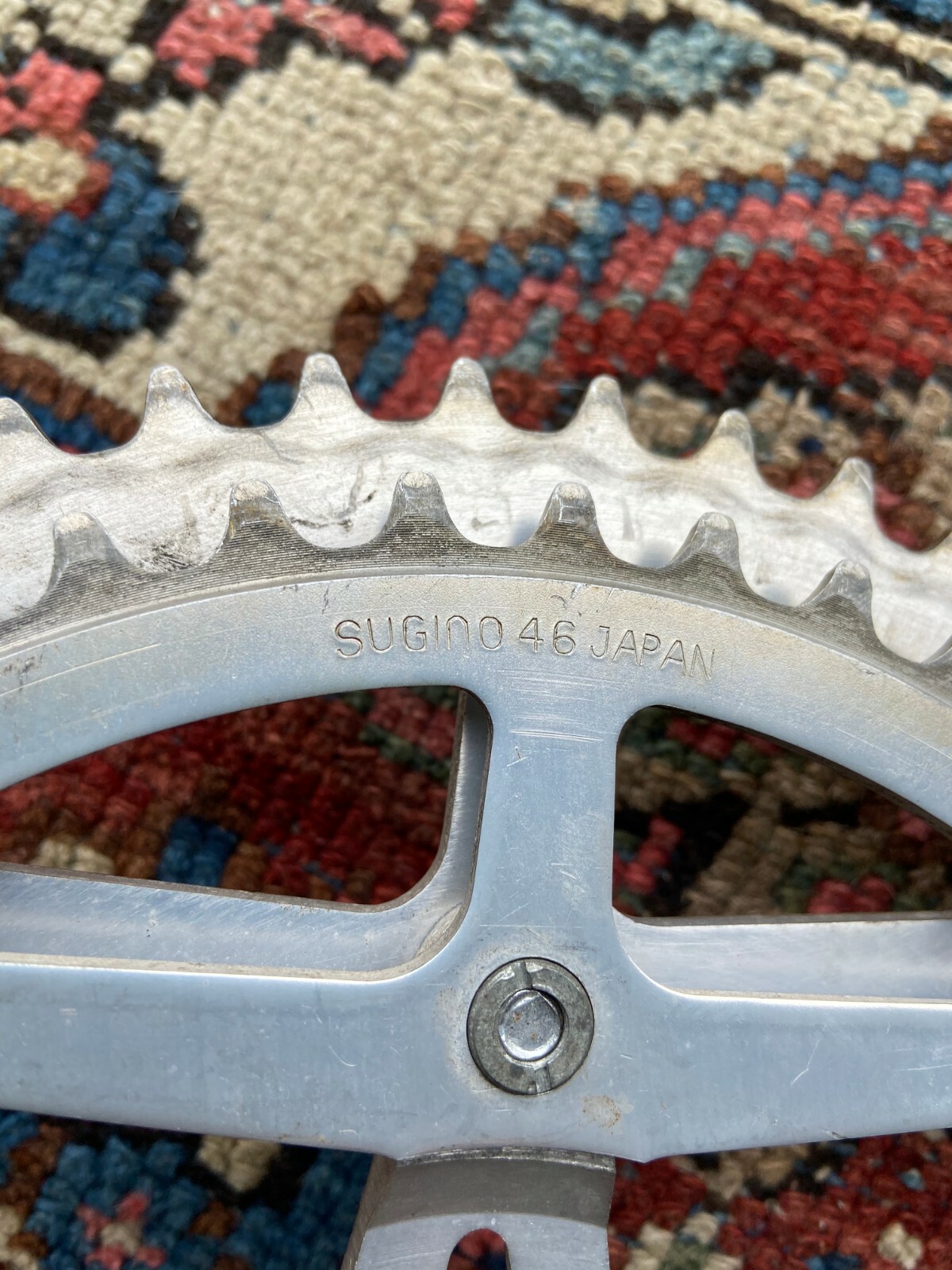 VTG Maxy Forged 171 mm Double Sugino Chainrings 52 / 46 Road Bike Crank Set
