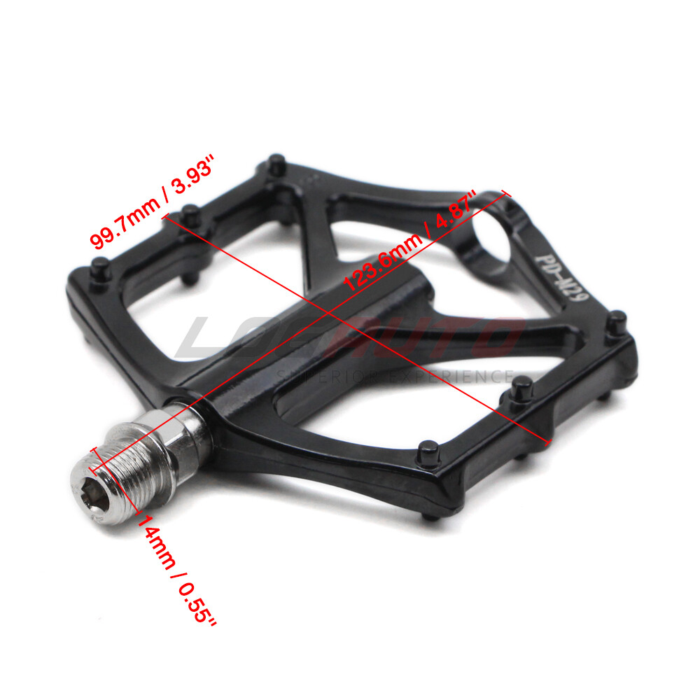 Anti-Slip MTB Bike Pedal DU Bearing 9/16″ Mountain Bicycle Sealed Flat Platform