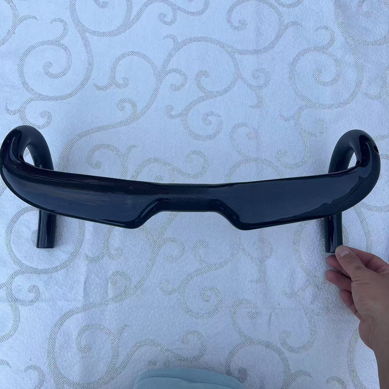Internal Routing Carbon Bicycle Handlebar 31.8 Road Bike Drop Bars 400/420/440mm