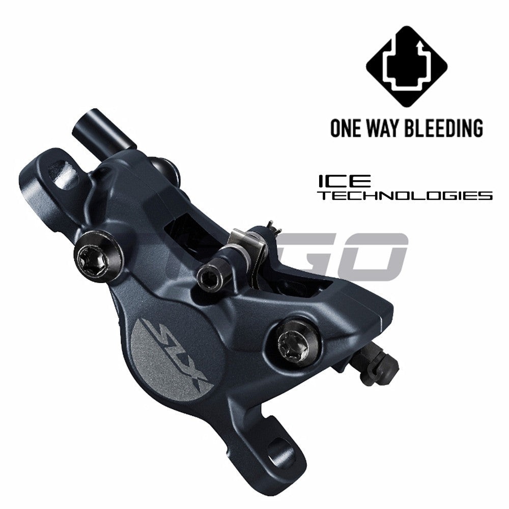Shimano SLX BL-M7100/M7100 Hydraulic Disc Brake I-SPEC EV Lever 2-Piston Caliper