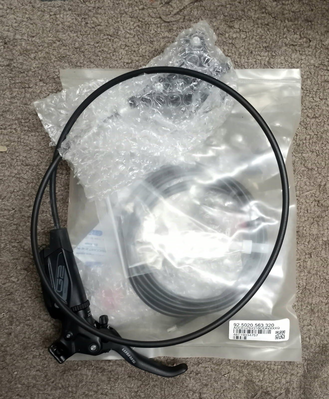 SRAM G2 RSC Brakeset – Front & Rear Hydraulic Disc Brakes , 4-piston, NEW