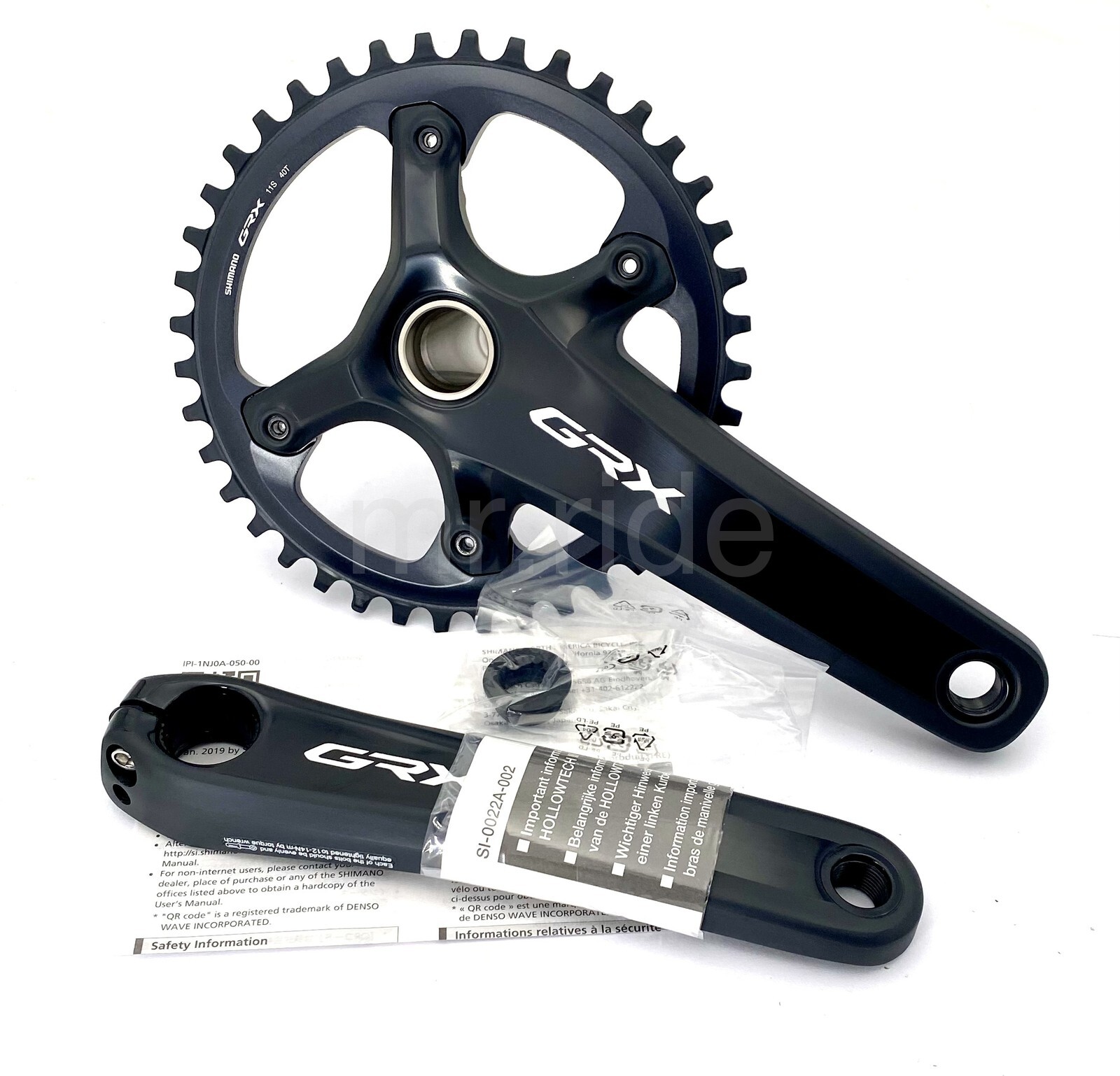 Shimano GRX FC-RX810-1 Gravel Crankset 40T 1×11 Speed 170mm Hollowtech II