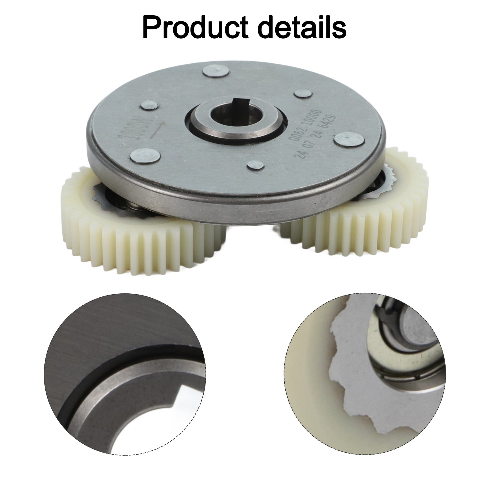 Compatible 36T Nylon Gear for For bafang Hub Motor G062 48V 750W and 1000W
