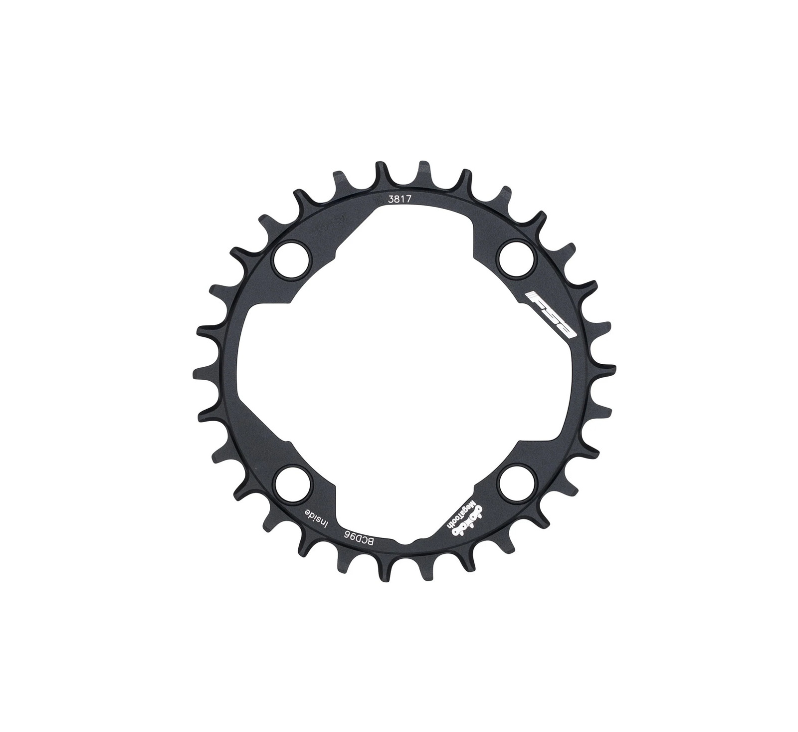 FSA Pro MTB Chainring 30T, 96mm BCD, Durable Aluminum, for Powerbox Cranksets