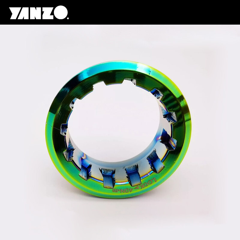 12S MS Cassette Lockring CNC Fit Shimano XT/SLX/Deore CS-M9100/M8100/M7100/M6100