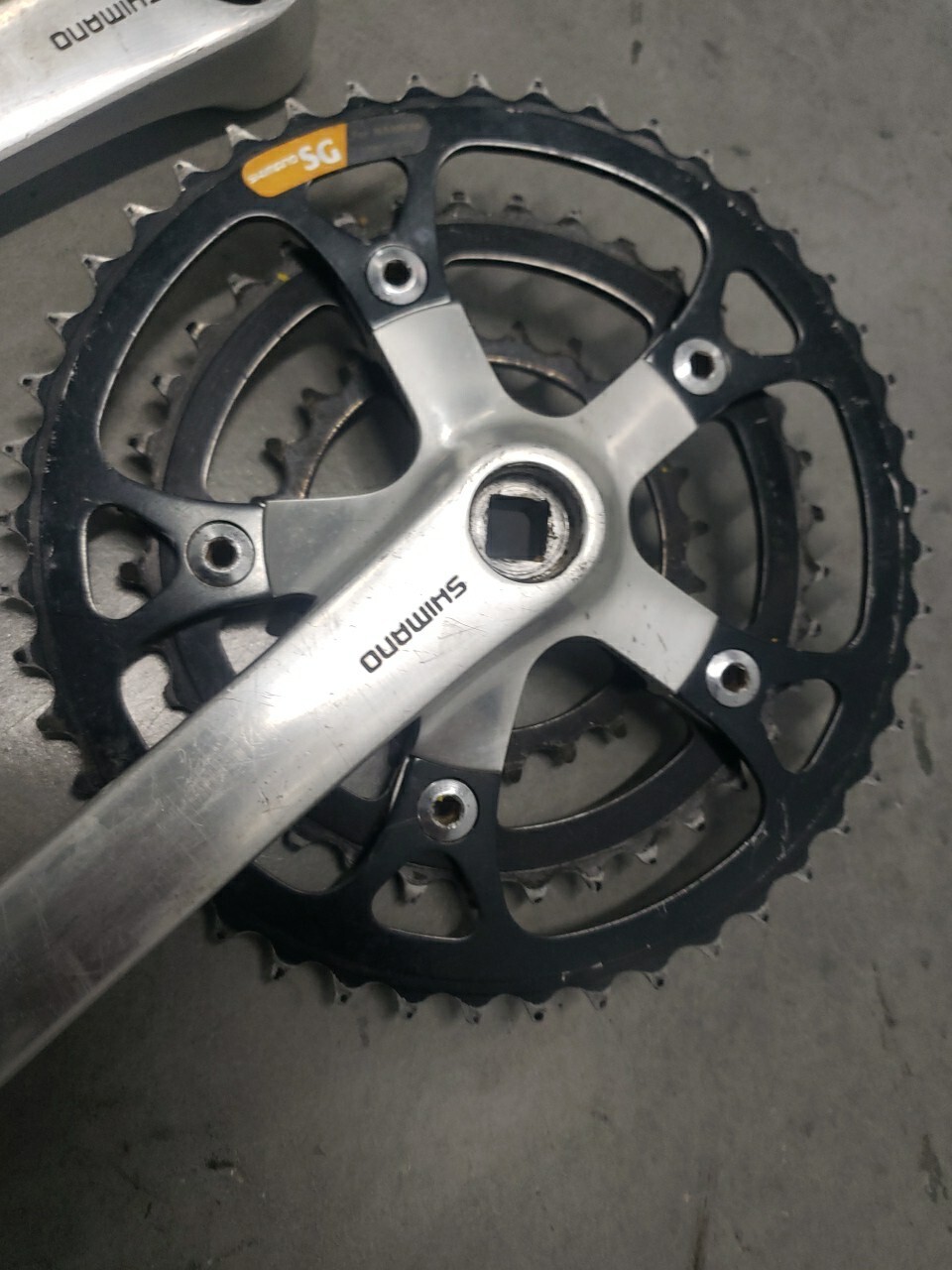 Shimano Deore Xt FC-M730 Crankset, 175mm, 46/36/24