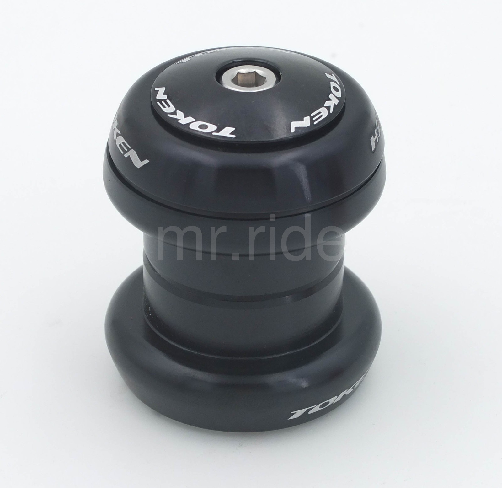 mr-ride Token Headset 1-1/8″ 34mm tube,Threadless/Integrated, (w/ top cap) Black