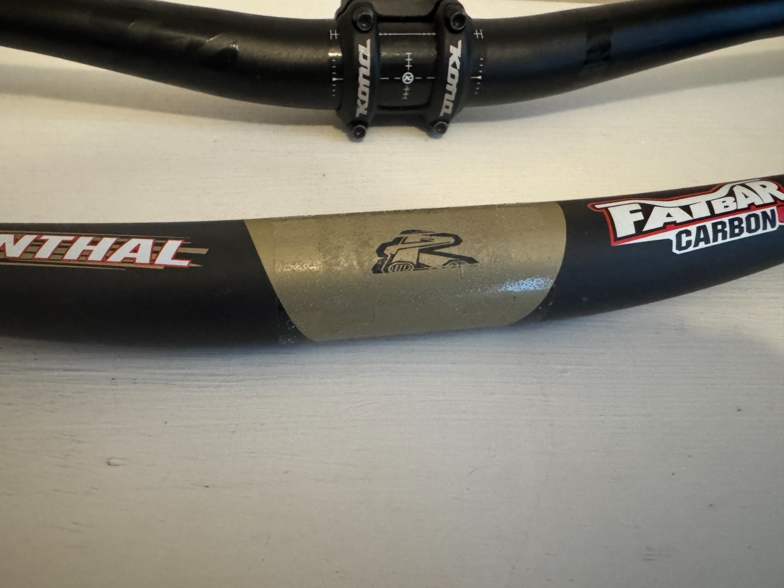 MTB KONA BIKES XC/BC STEM AND HANDLEBAR & RENTHAL FATBAR