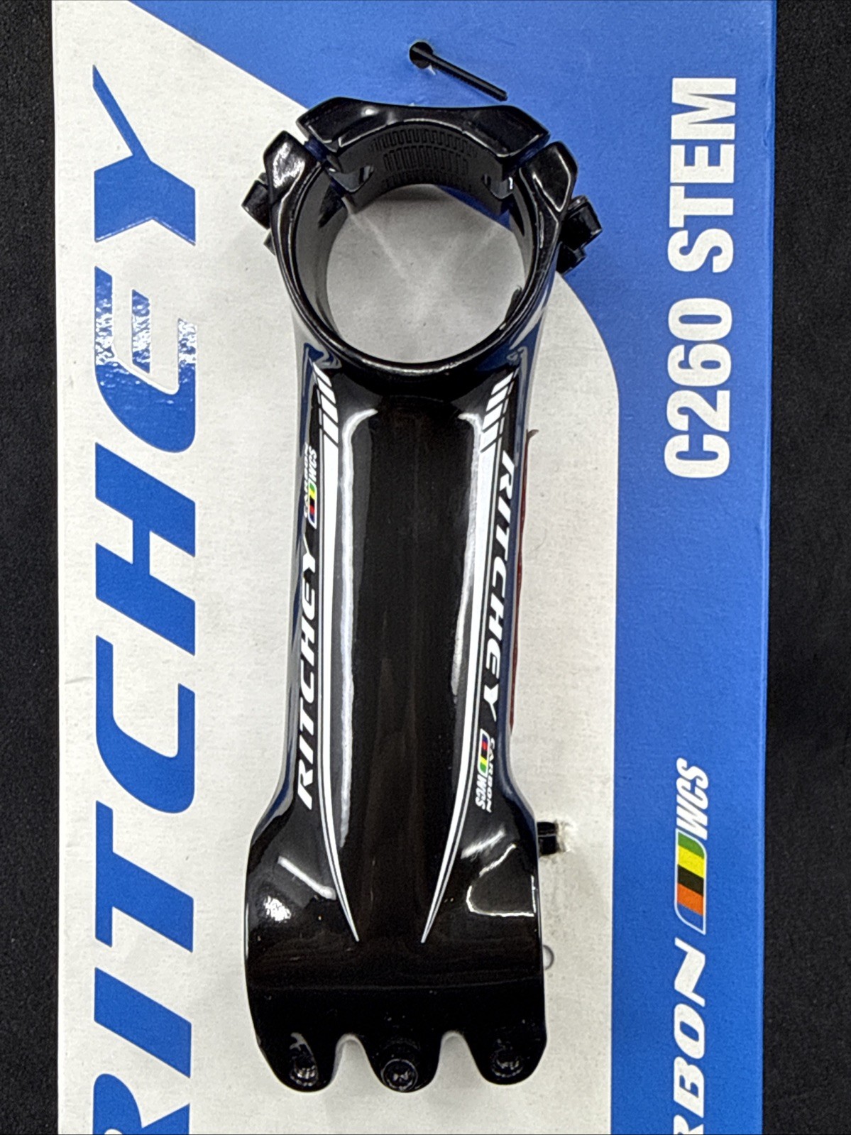 NOS Ritchey Carbon WCS C260 Stem 100mm +/- 6° 31.8mm 1-1/8″ NEW ON CARD