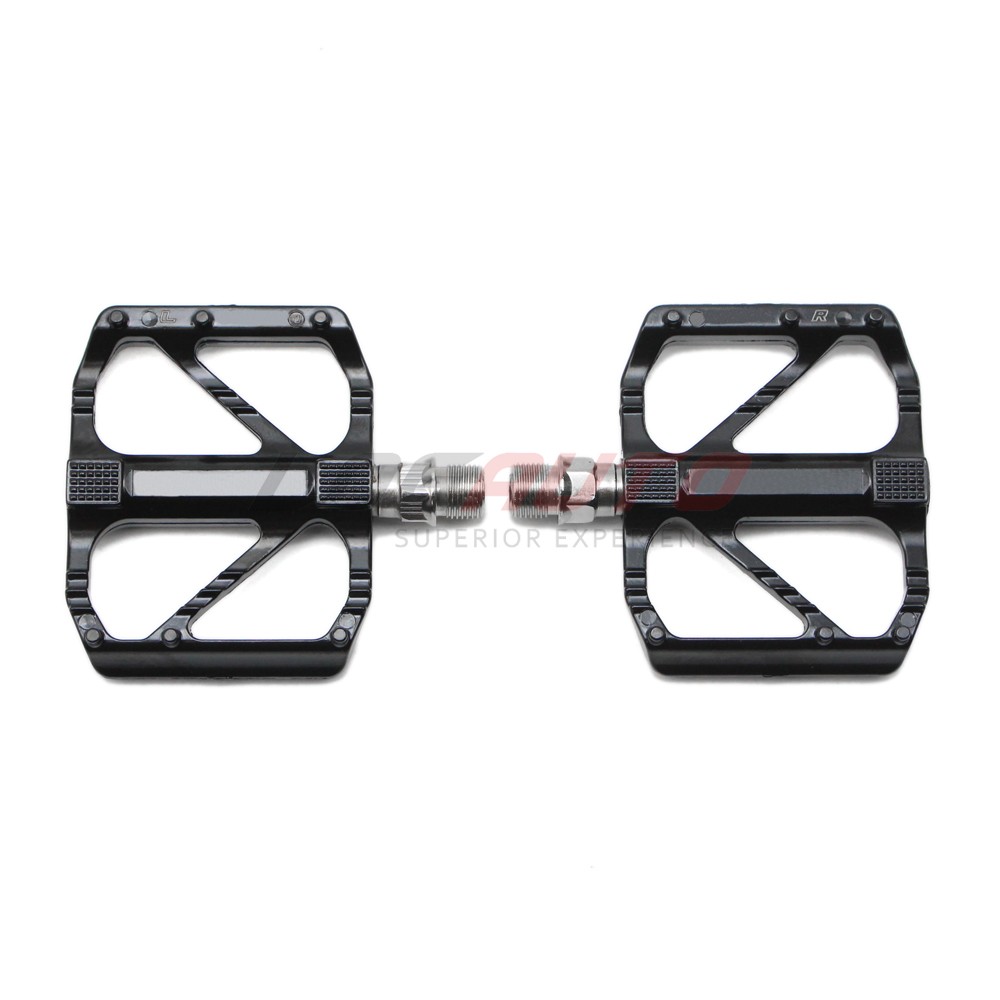 Non-Slip Bike Pedal DU Bearing Lightweight Road Pedals Sealed Flat Platform L+R