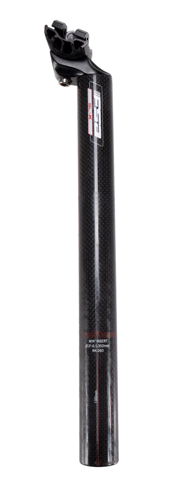 FSA SL-K Carbon Seatpost 31.6 x 350mm 20mm Setback Mountain Bike MTB RK-260