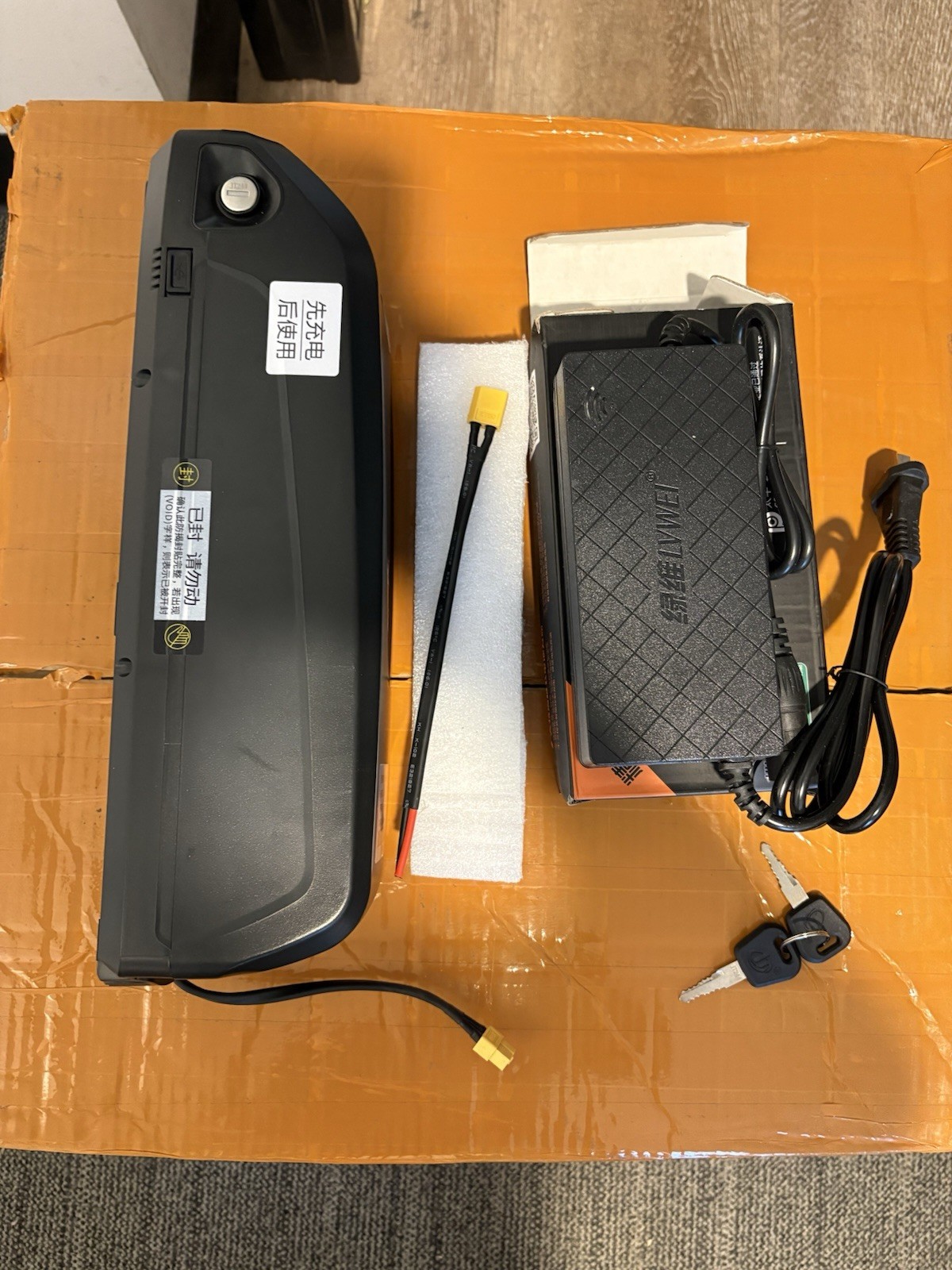 36V 18Ah Ebike Battery Downtube Lithium Battery for 36V Electric Bike