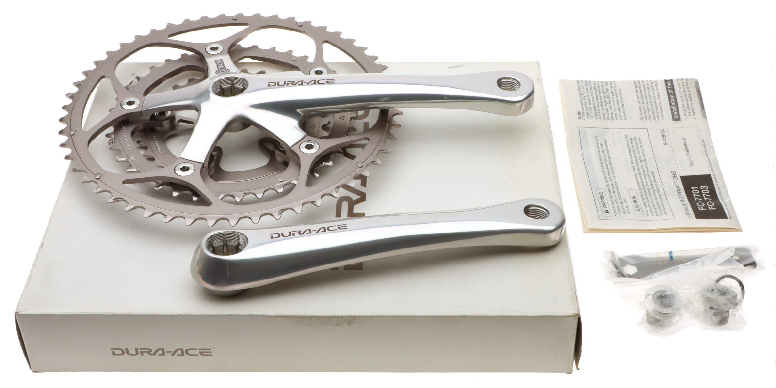 Shimano Dura-Ace Crank FC-7703 53/39/30 175mm 9SPD Octalink Hollowtech NEW NOS