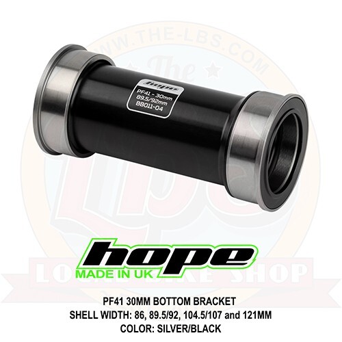 Hope PF41 30mm Bottom Bracket 86, 89.5/92, 104.5/107, 121mm Shell – Brand New