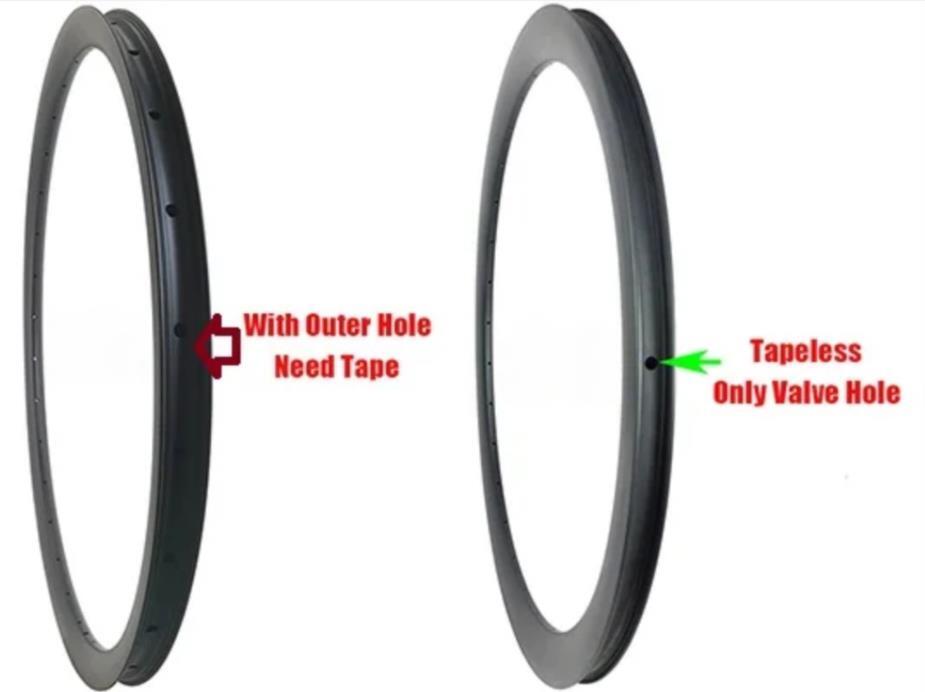 MTB XC AM Bicycle 29er 36X28mm Carbon Rim 24 28 32 36Hole Tapeless Outer Hole