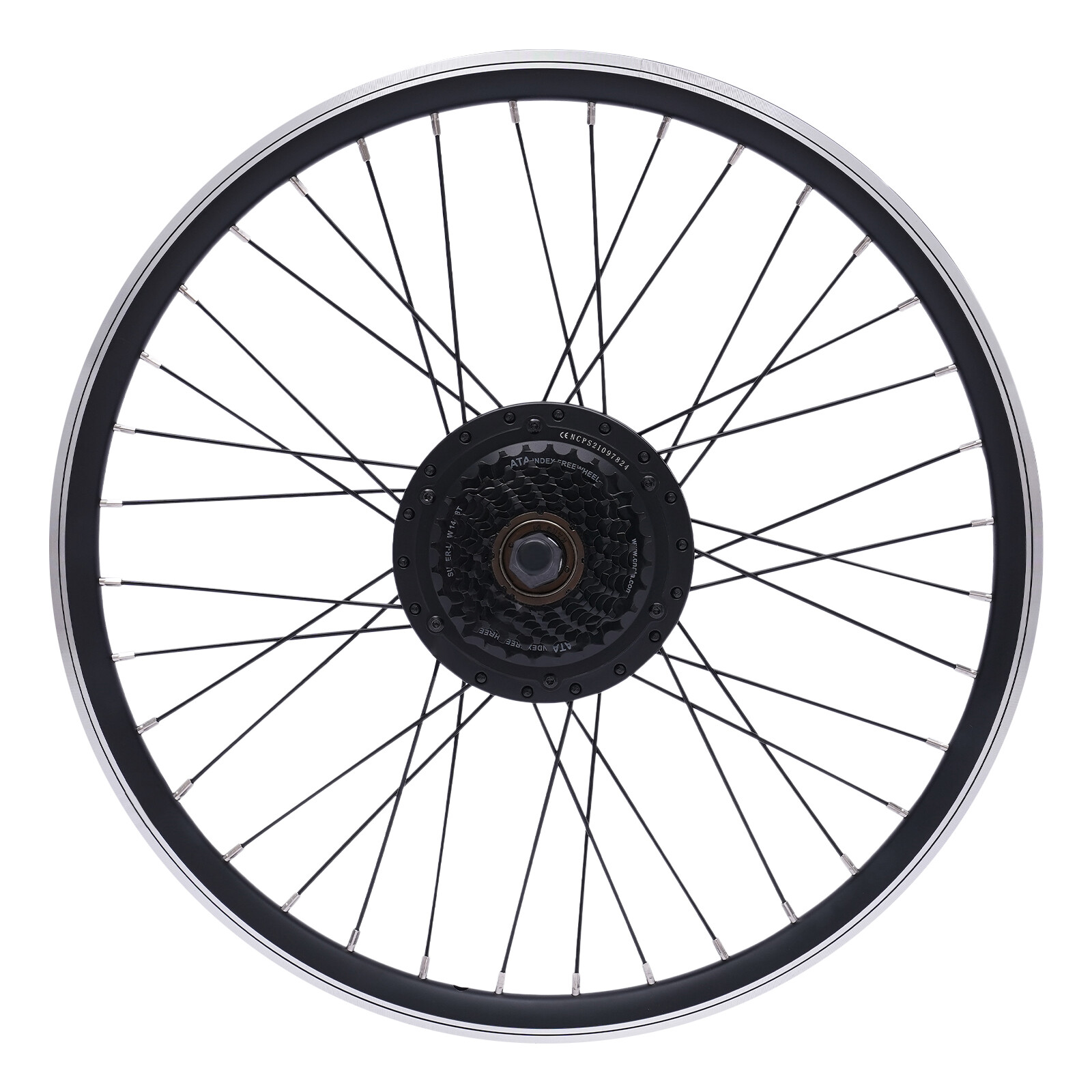 24 inch E-Bike Conversion Kit 36V 500W Electric Bicycle Rear Wheel Motor Hub Set